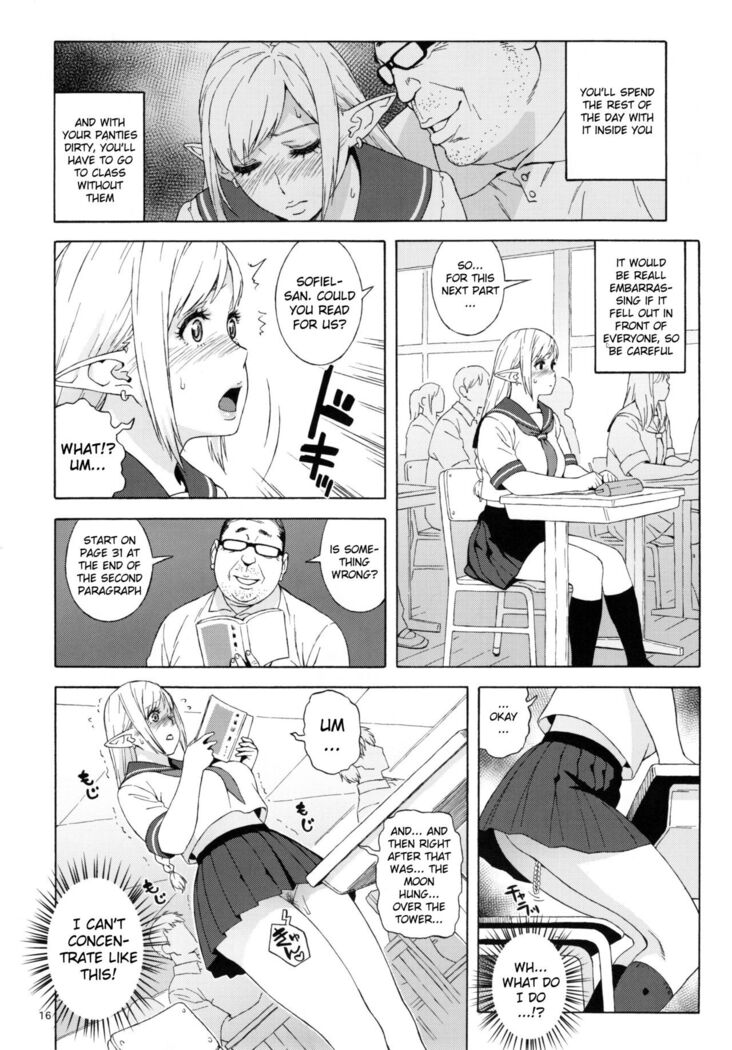 Tenkousei JK Elf 2 -Kegasareta Konyaku no Akashi-