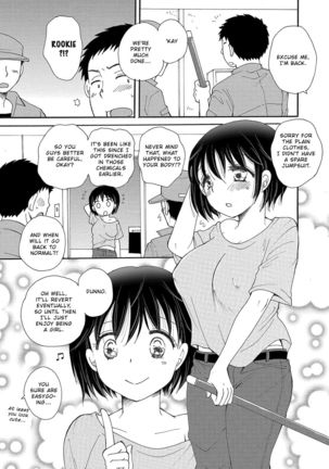 Nyotaika Cleaning! | Genderswap Cleaning! - Page 4