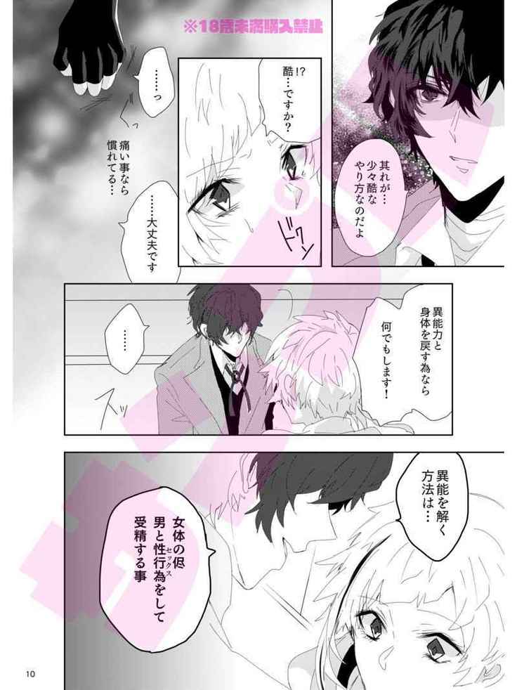 Ryutora can be seen in Room 301 (Bungou Stray Dogs)  [sample