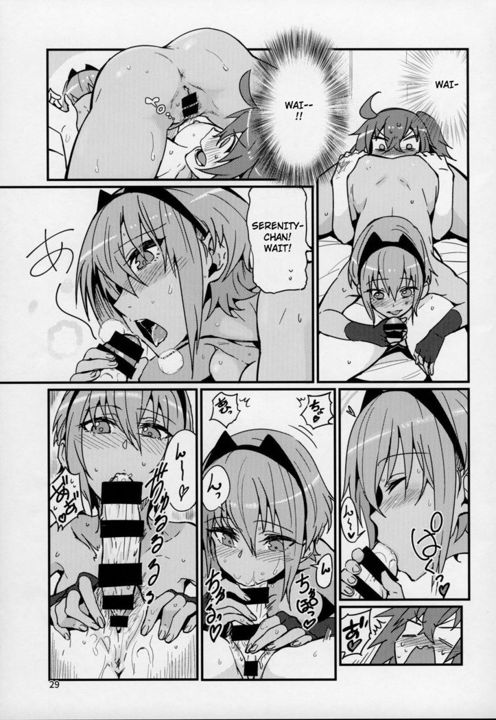 Seihitsu-chan wa Sawareraretai | Serenity-chan wants to be touched