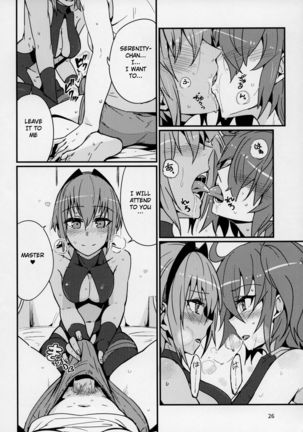 Seihitsu-chan wa Sawareraretai | Serenity-chan wants to be touched Page #25