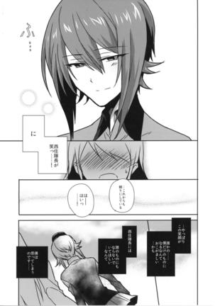 Kowakute Yasashii Nishizumi Taichou. Page #18