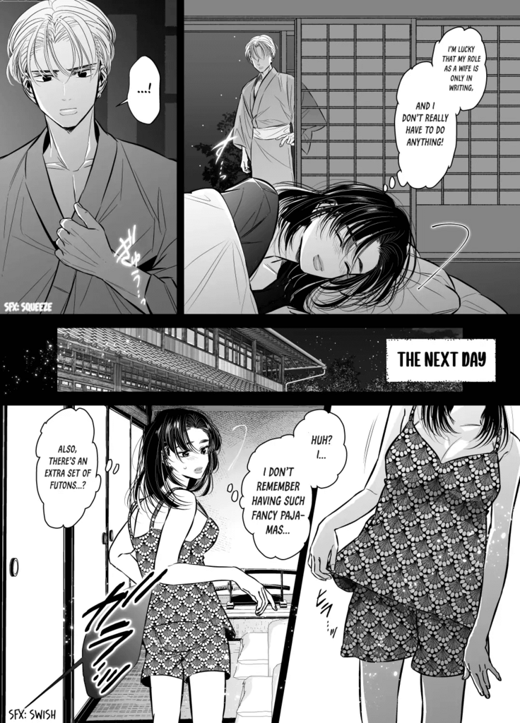 Wakagashira no Nise Yome wa Kon'ya mo Sokubaku Kara Nogare Rarenai | The Young Head's False Bride Cannot Escape From her Bondage Tonight