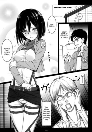 ATTACK ON MIKASA Page #4