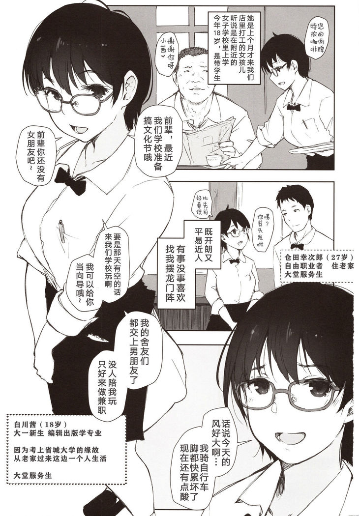 Shortcut de Megane no Niau Hitonatsukoi Beit no Kouhai ga Yarichin Douryou no Kuruma de Okurarete kara Mudankekkin Shiteiru