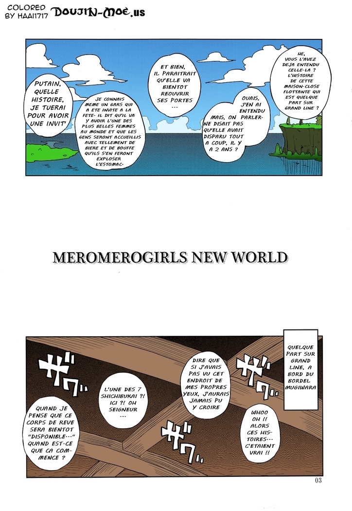 MEROMERO GIRLS NEW WORLD COLORED