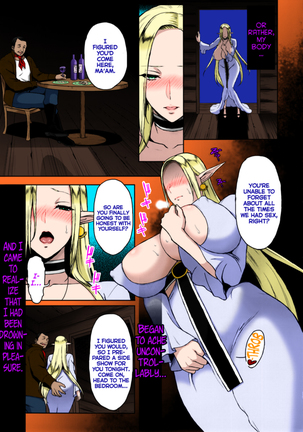 Kaihana - Ochita Elf Tsuma  Colorized - Page 30