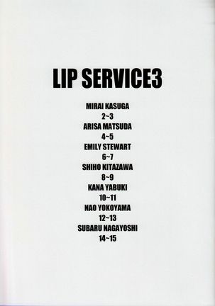 LIP SERVICE 3 Page #3