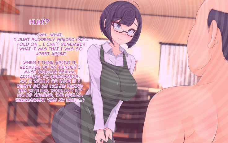Saimin Oji-san ni Omise mo Ie mo Nottorarete Tanetsuke Sarechatta Uchiki de Jimi na AroThir Hitozuma no Ohanashi | The Hypnotic Old Man and The Impregnated Married Shopkeeper 1-5