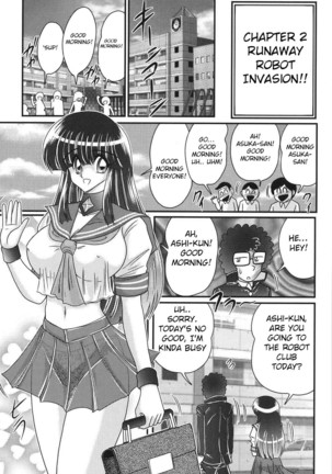 Sailor uniform girl and the perverted robot chapter 2