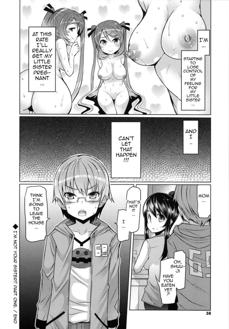 I'm not your sister!! Part 1 + Conclusion
