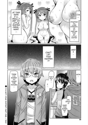 I'm not your sister!! Part 1 + Conclusion Page #31