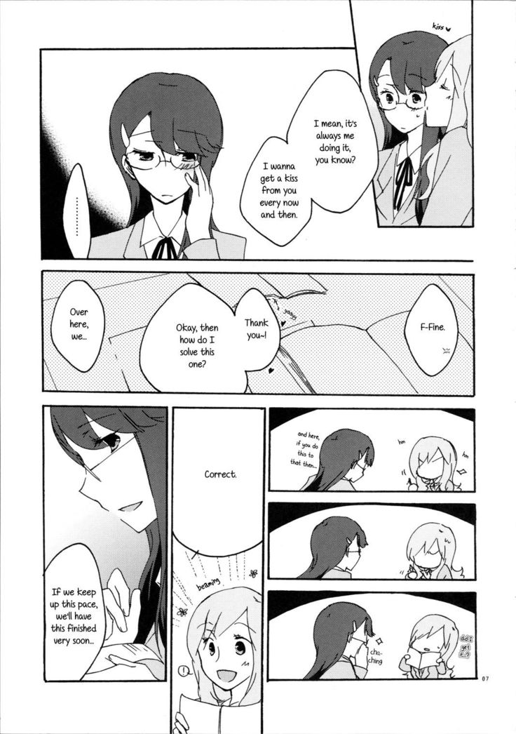 Yuri to Issho ni Obenkyou. | Studying Together with Yuri.