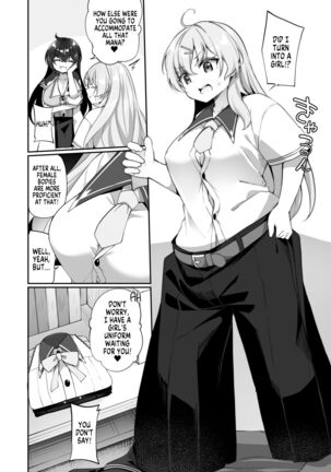 Sinyaku TS: Mahou Seikatsu! | New TS Drug! My Life As a Female Magic Student - Page 6