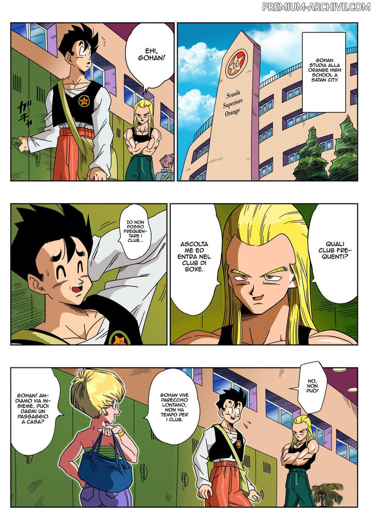 LOVE TRIANGLE Z - Gohan, Erasa to Deau | Triangolo Amoroso Z