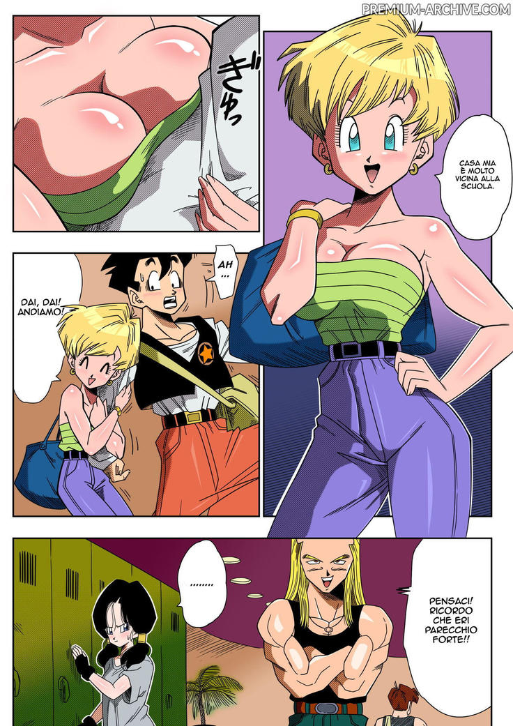 LOVE TRIANGLE Z - Gohan, Erasa to Deau | Triangolo Amoroso Z