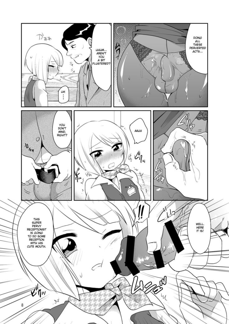 Dosukebe Uketsukejou ♂ | Super Pervy Receptionist ♂