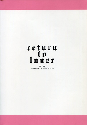 return to lover/Le retour de l'amour - Page 35