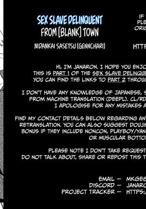 Sex Slave Delinquent from ████ Town Page #25