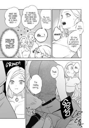  Henachoko Kyuuketsuki wa Ookami Kishi no Chi ga Hoshii | Greenhorn Vampiress wants the Wolven Knight's Blood Page #24