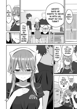 Motoyan Zuma Otto no Tonari de Hatsuiki | Ex-Delinquent Wife Cums Next to Her Husband for the First Time - Page 44