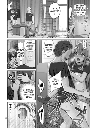 Motoyan Zuma Otto no Tonari de Hatsuiki | Ex-Delinquent Wife Cums Next to Her Husband for the First Time Page #24