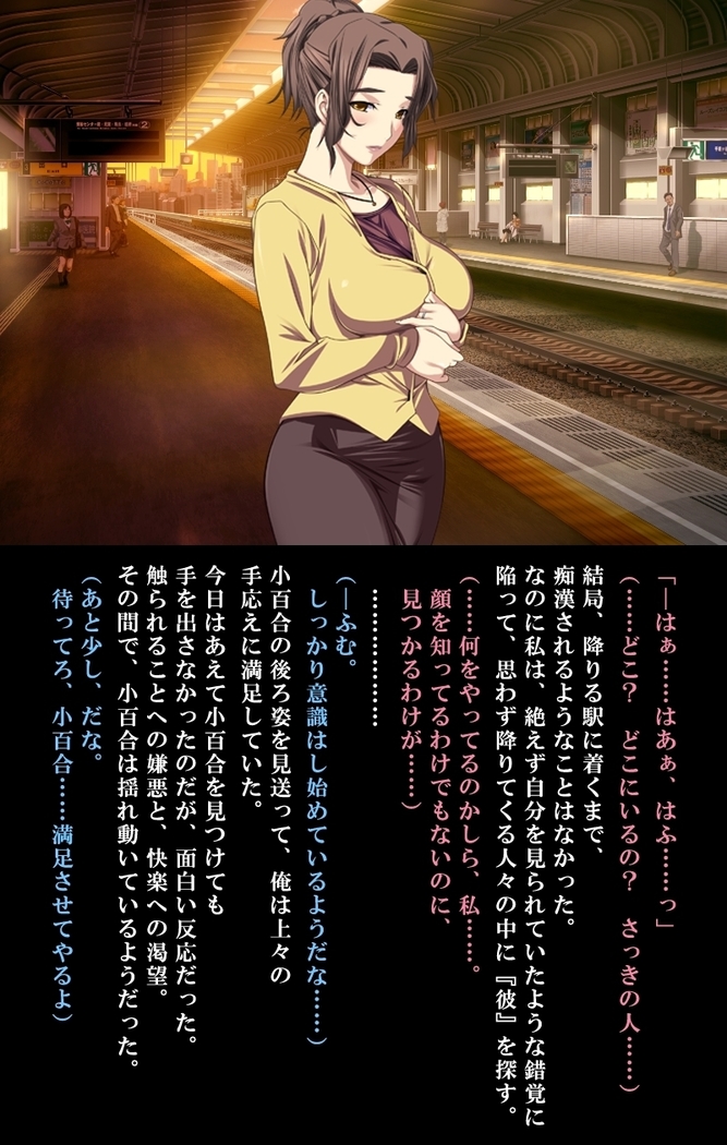 【フルカラー】最終痴漢電車3-NTRた欲求不満な人妻