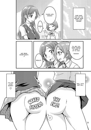 Hentai Roshutsu Shimai | Abnormal Naked Sisters Page #29