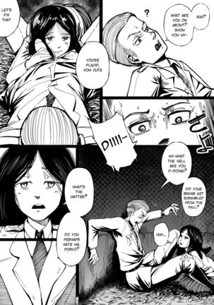 Past time with pieck-chan(English translation)read uploader comment