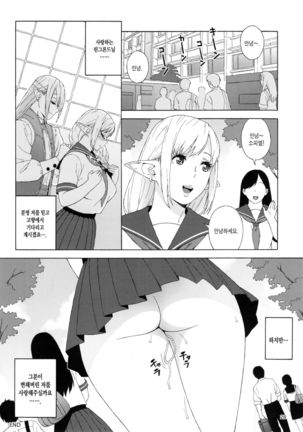 Tenkousei JK Elf 2 -Kegasareta Konyaku no Akashi- - Page 28