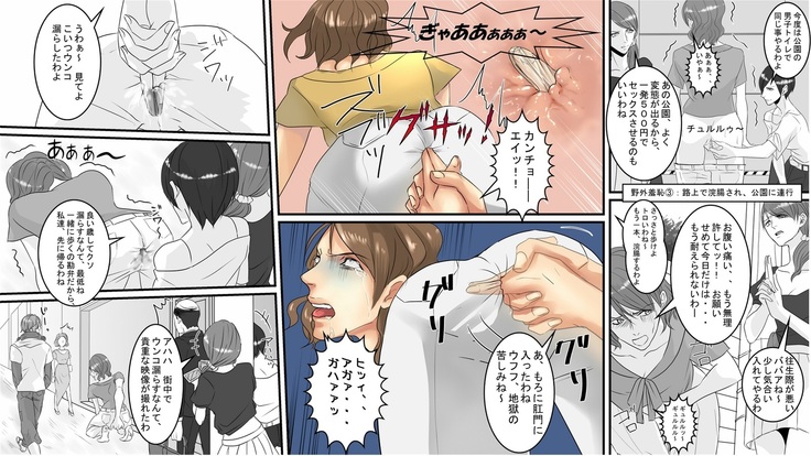 OL Hitomi Jigoku no Fukushuu Shuuchi Zeme ~Onna Joushi wa Buka no Kanchou Dorei~ Kouhen