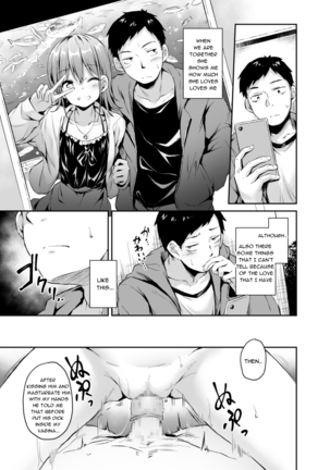 [Hitoi] Enkou Kanojo to Kengakukai | Paid dates with my girlfriend prostitute side-by-side experience [English] [Digital] - Page 4