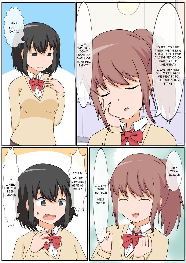 Onanie Kinshi Seikatsu!? Ecchi Zuki no JK ga Teisoutai de Zecchou Kanri sareta Kekka...