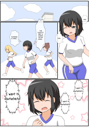 Onanie Kinshi Seikatsu!? Ecchi Zuki no JK ga Teisoutai de Zecchou Kanri sareta Kekka... Page #23