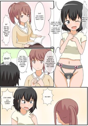 Onanie Kinshi Seikatsu!? Ecchi Zuki no JK ga Teisoutai de Zecchou Kanri sareta Kekka... Page #25