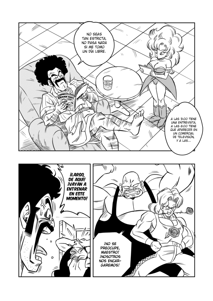 El Entrenamiento Secreto de Mr. Satán