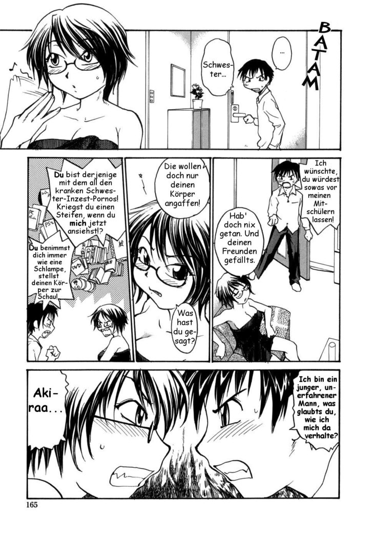 Ane to Megane to Milk - Sister, glasses and sperm
