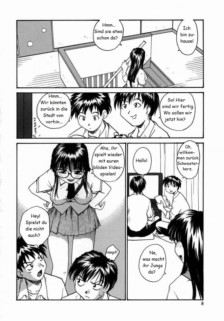Ane to Megane to Milk - Sister, glasses and sperm