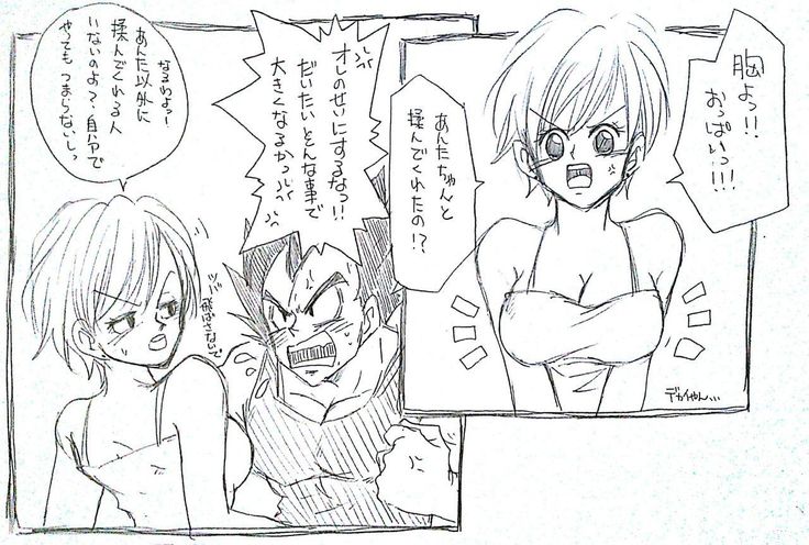 VegeBul rakugaki manga modoki