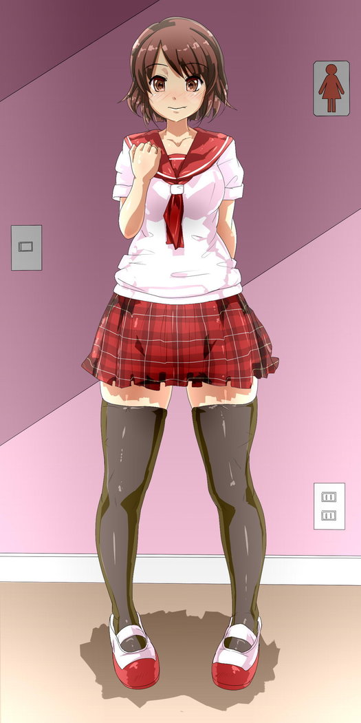 Seifuku Koshitsu Joshi Toilet Kan