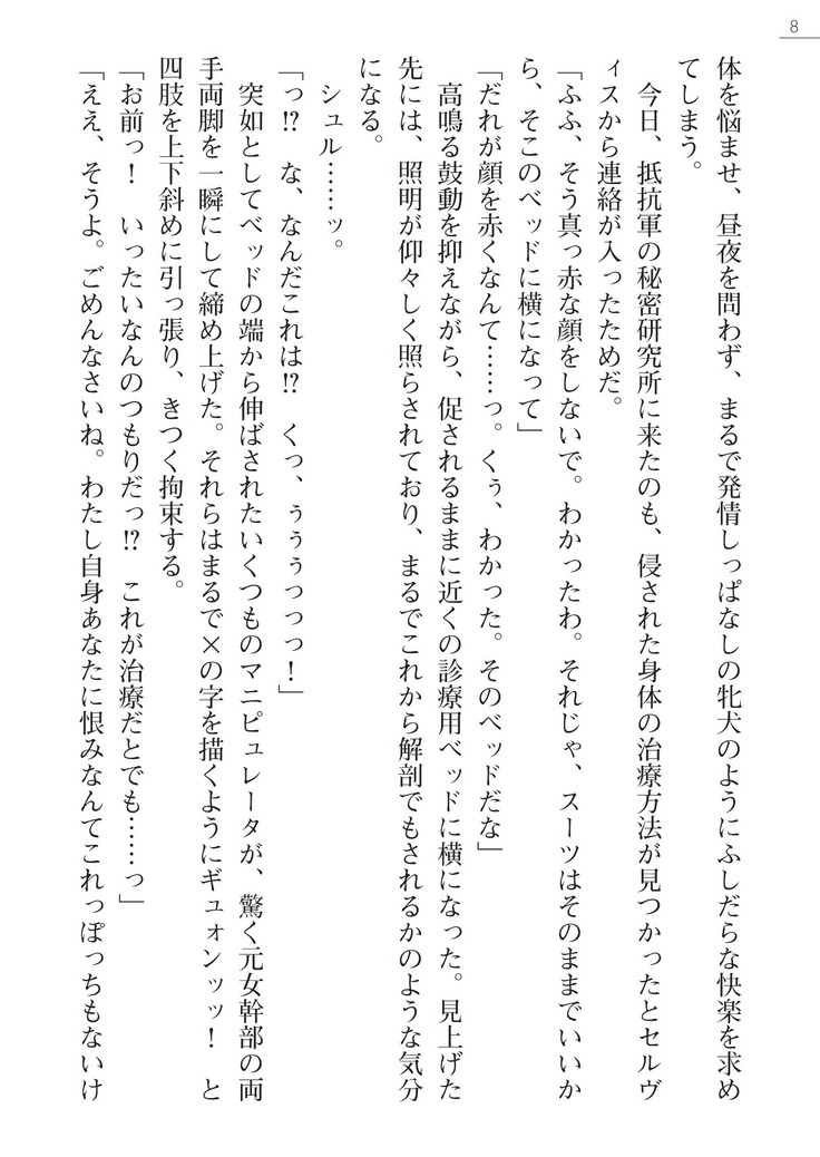 紅の破壊天使スカーレット外伝　肉悦の極秘治療