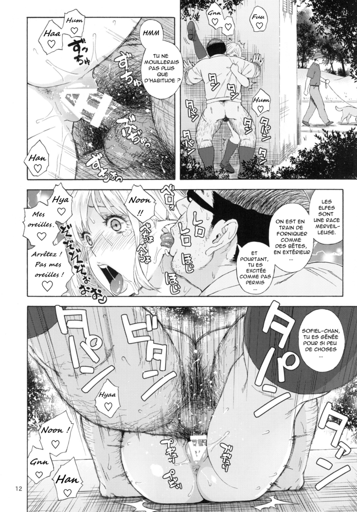 Tenkousei JK Elf 3 -Houkago Yagai Jugyou- l'étudiante elfe transferée 3-classe en plein air après l'école -