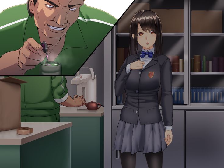 Seitokaichou ga Chuunen Taiiku Kyoushi ni Netorareru made no Mikkakan ~Mou Kare no Chinpo Nashi ja Ikite Ikenai no~