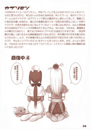 Ragnatic Fanbook Kaburimon Vol.1 Page #34