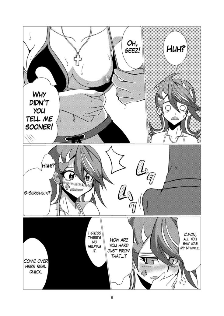 Blue Girl-chan to Umi de Asobimashita