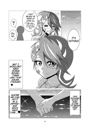 Blue Girl-chan to Umi de Asobimashita Page #16