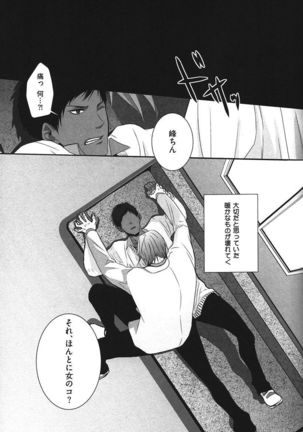 Kurobasu Anthology MVP Bangaihen Aomine Uke Page #88