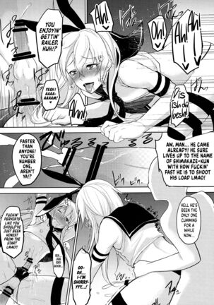 Shimakaze-kun Hokaku Keikaku 2 | Our Plan for a Captured Shimakaze-Kun 2 Page #12