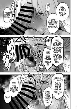Kusozako mesuochi kitsunedanshi hon. | A Book About a Shitty Smallfry Bitchboy Fox Page #14