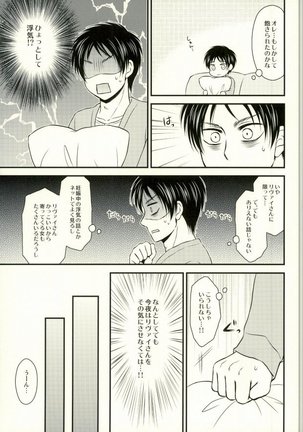 Omegaverse de Ninshin Shita Eren-chan to Tsugai no Levi-san ga Hitasura Ichaicha Suru Hon Page #11